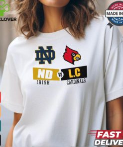Notre Dame Fighting Irish vs Louisville Cardinals 2024 Gameday shirt 1 Notre Dame Fighting Irish vs Louisville Cardinals 2024 Gameday shirt