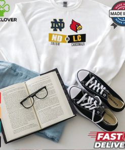 Notre Dame Fighting Irish vs Louisville Cardinals 2024 Gameday shirt 2 Notre Dame Fighting Irish vs Louisville Cardinals 2024 Gameday shirt