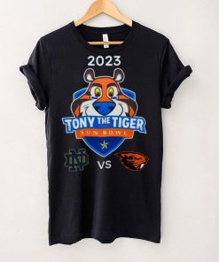 Notre Dame Fighting Irish vs Oregon State Beavers 2023 Tony The Tiger Sun Bowl hoodie, sweater, longsleeve, shirt v-neck, t-shirt