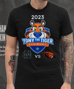 Notre Dame Fighting Irish vs Oregon State Beavers 2023 Tony The Tiger Sun Bowl hoodie, sweater, longsleeve, shirt v-neck, t-shirt