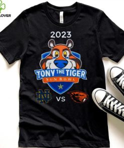 Notre Dame Fighting Irish vs Oregon State Beavers 2023 Tony The Tiger Sun Bowl hoodie, sweater, longsleeve, shirt v-neck, t-shirt