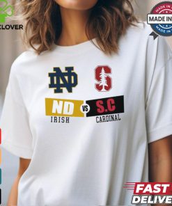 Notre Dame Fighting Irish vs Stanford Cardinal 2024 Gameday shirt 1 Notre Dame Fighting Irish vs Stanford Cardinal 2024 Gameday shirt