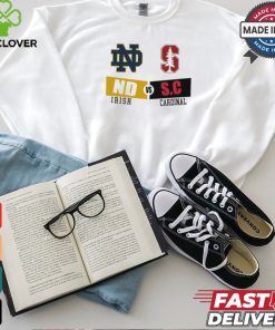 Notre Dame Fighting Irish vs Stanford Cardinal 2024 Gameday shirt 2 Notre Dame Fighting Irish vs Stanford Cardinal 2024 Gameday shirt