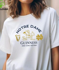 Notre Dame Fighting Irish x Guinness League Collegiate Wear Here Come the Irish Logo Shirt