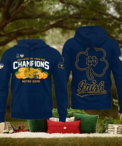 Notre Dame Football Winner 2025 Orange Bowl Champions Fans Favorites Logo Teams Hoodie