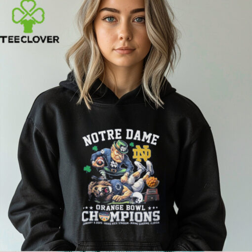 Notre Dame Orange Bowl Champions 2025 Limited Edition T Shirt