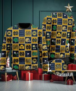 Notre Dame Ugly Sweater Irresistible Gifts For Notre Dame Fans