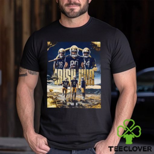 Notre Dame Win 40 8 Oregon State Football 2023 Sun Bowl Champions Final Score Shirt