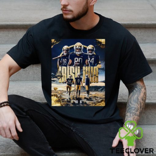 Notre Dame Win 40 8 Oregon State Football 2023 Sun Bowl Champions Final Score Shirt