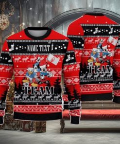 Nottingham Forest FC Disney Team Custom Name Ugly Christmas Sweater Special Gift For Fans