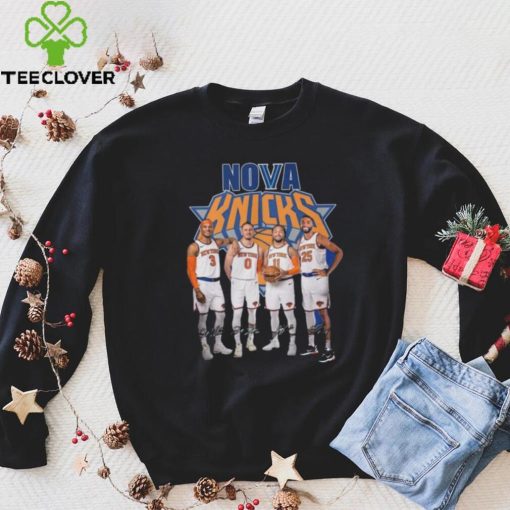 Nova Knicks Legends of New York Knicks Basketball Signatures shirt