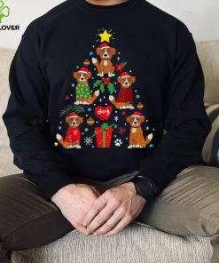 Nova Scotia Duck Tolling Retriever Christmas Toller Dog Shirt