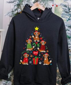 Nova Scotia Duck Tolling Retriever Christmas Toller Dog Shirt