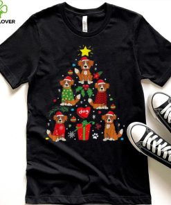 Nova Scotia Duck Tolling Retriever Christmas Toller Dog Shirt