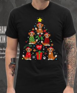 Nova Scotia Duck Tolling Retriever Christmas Toller Dog Shirt