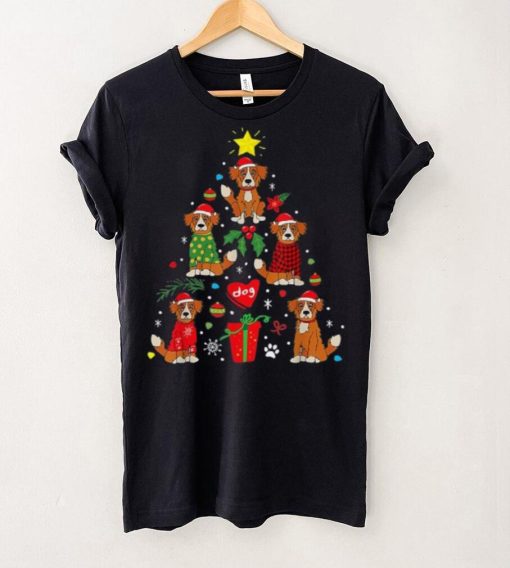 Nova Scotia Duck Tolling Retriever Christmas Toller Dog Shirt