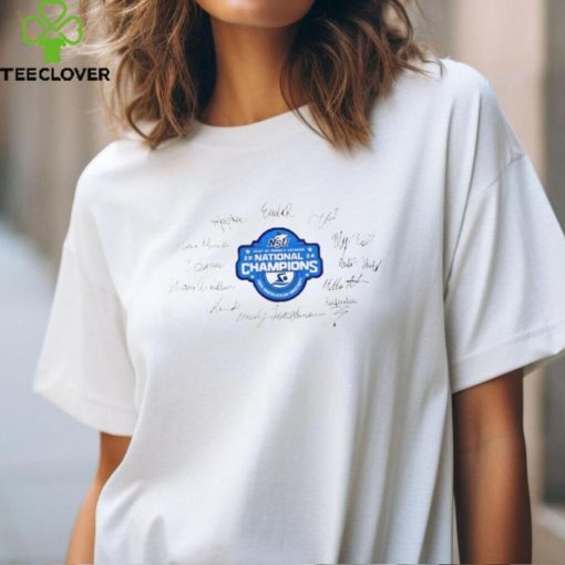 Nova Southeastern Sharks Ncaa Women’S Swimming National Champions 2024 Signatures Shirt