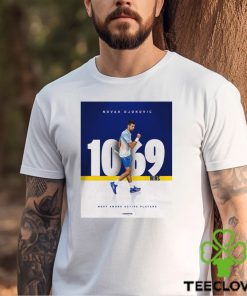 Novak Djokovic 1069 Wins Most Among Active Players Classic T Shirt 1 Novak Djokovic 1069 Wins Most Among Active Players Classic T Shirt