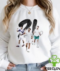 Novak Djokovic 21st Slams T Shirt