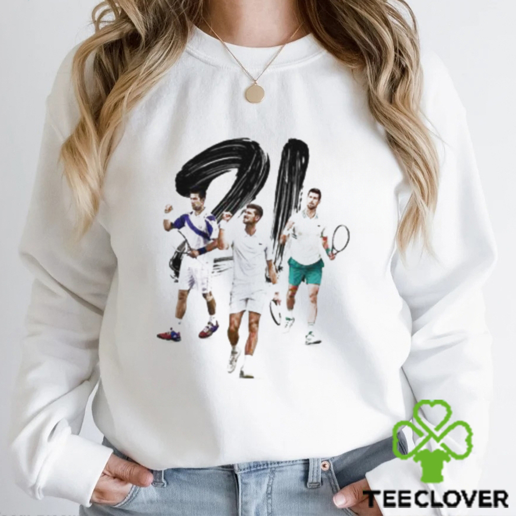Novak Djokovic 21st Slams T Shirt Novak Djokovic 21st Slams T Shirt