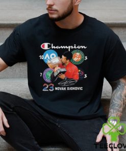 Novak Djokovic 23 Grand Slam Champion Signature Unisex T Shirt 2 Novak Djokovic 23 Grand Slam Champion Signature Unisex T Shirt