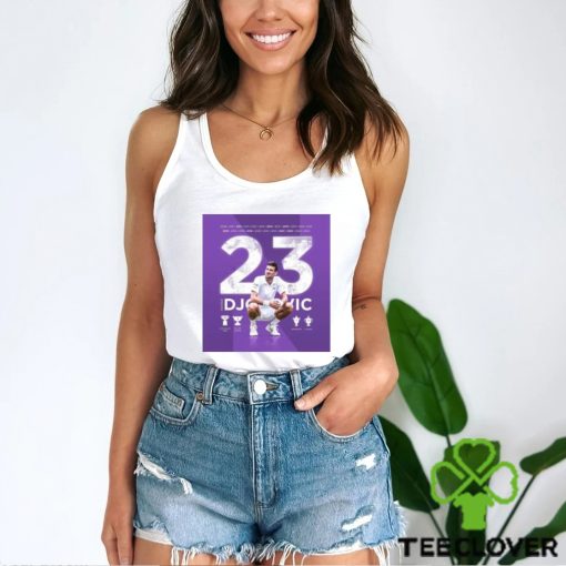 Novak Djokovic 23 Grand Slam Titles Tennis Sports Fan T Shirt