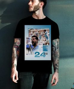 Novak Djokovic 24 Grand Slams Men’s Singles Titles Champions US Open Tennis 2023 Shirt