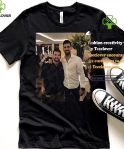 Novak Djokovic And Lionel Messi Goat Photo 2024 shirt