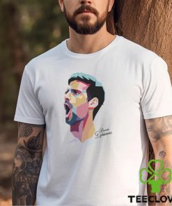 Novak Djokovic Art Portrait Classic T Shirt