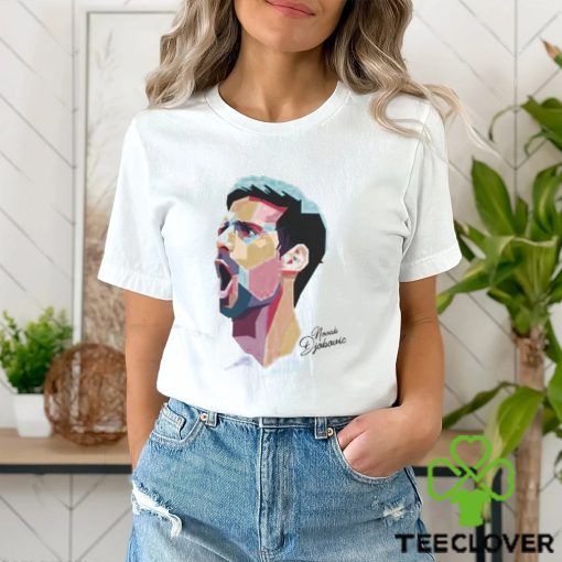 Novak Djokovic Art Portrait Classic T Shirt