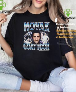 Novak Djokovic Bootleg Novak goat tour shirt