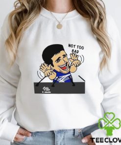 Novak Djokovic Champion Wimbledon Not Too Bad 2022 Shirt