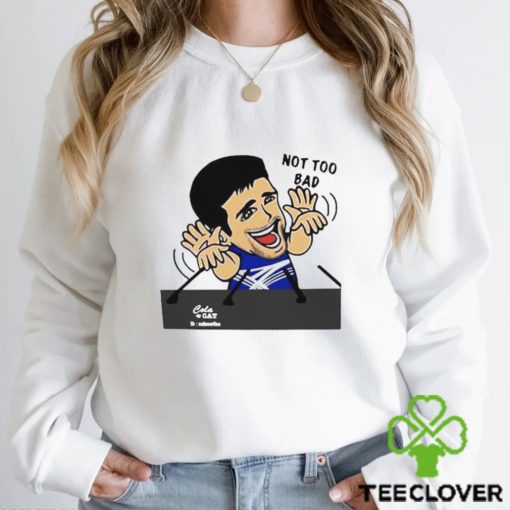 Novak Djokovic Champion Wimbledon Not Too Bad 2022 Shirt