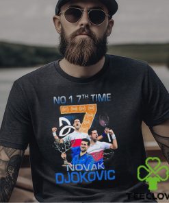 Novak Djokovic No1 7th Time Signature Shirt 1 Novak Djokovic No1 7th Time Signature Shirt