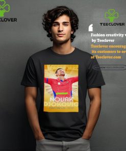 Novak Djokovic Paris Olympics greatest of all time men’s singles gold medal shirt