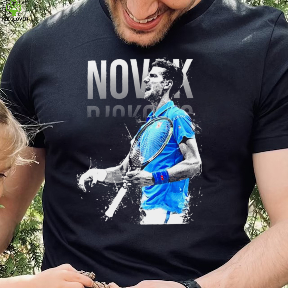 Novak Djokovic Serbian Tennis Player Design Shirt