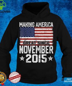 November 2015 American Flag 6th Birthday Gifts 6 Yrs Old T Shirt