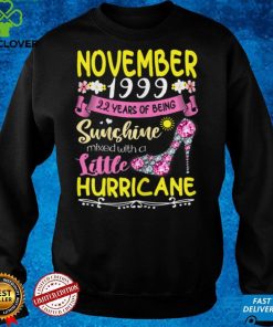 November Girls 1999 Shirt 22 Years Old Awesome since 1999 T Shirt