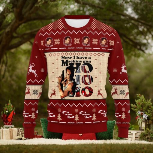 Now I Have A Machine Gun Ho Ho Ho Die Hard Sweater Christmas