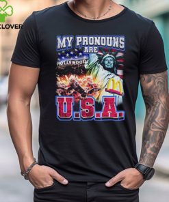 Nsfw My Pronouns Are U.S.A. t shirt