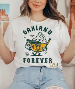 Nugget Ice Cream Oakland Athletics Baseball Forever shirt