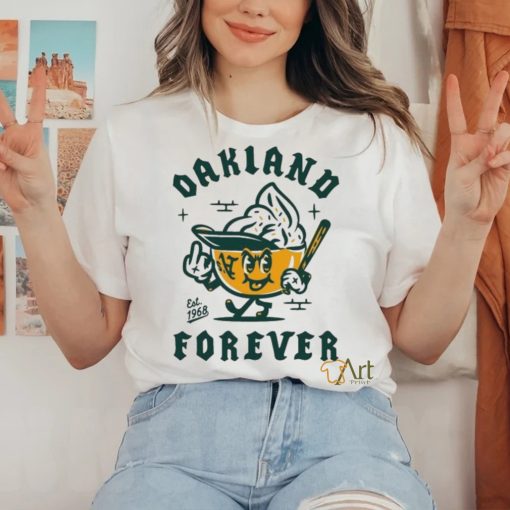 Nugget Ice Cream Oakland Athletics Baseball Forever shirt