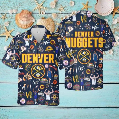 Nuggets Basketball Love Fan Hawaiian Shirt