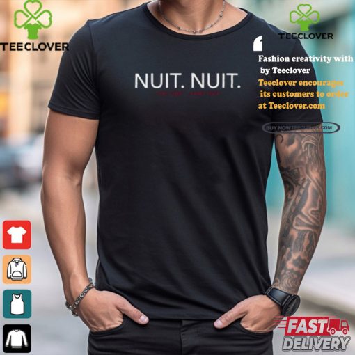Nuit Nuit The Chef Paris 2024 Shirt
