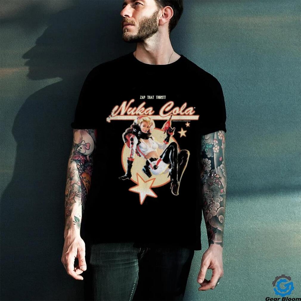 Nuka Cola Zap the Thirst Fallout T Shirt Nuka Cola Zap the Thirst Fallout T Shirt