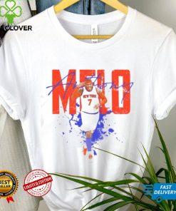 Number 7 New York Knicks Carmelo Anthony hoodie, sweater, longsleeve, shirt v-neck, t-shirt