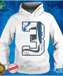 Number No.3 To Match Air Jordan 3 Racer Blue Unisex Shirt