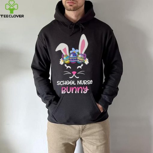 Nurse Easter Day Heartbeat Stethoscope Shape Bunny Ears T Shirt