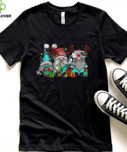 Nurse Gnome Merry Christmas Xmas Nurse Stethoscope Shirt