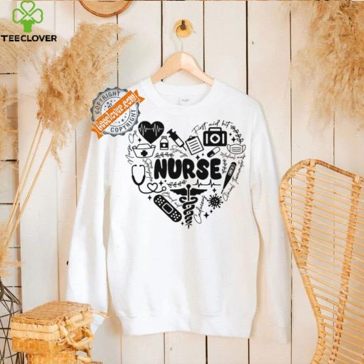 Nurse Heart Shirt, Nurse Shirt
